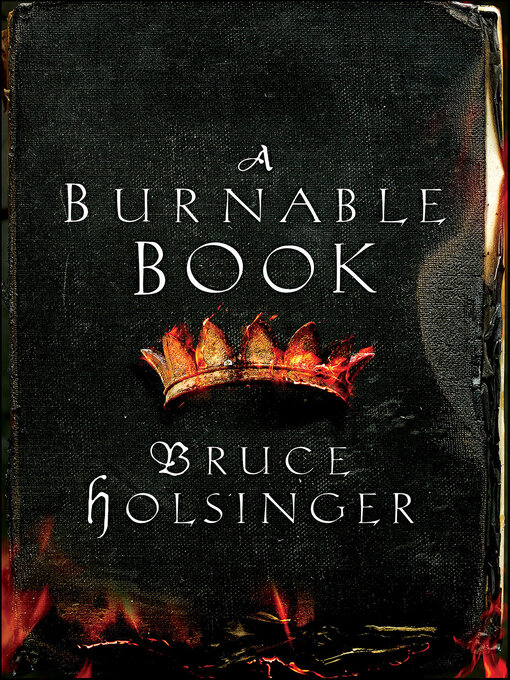 Title details for A Burnable Book by Bruce Holsinger - Wait list